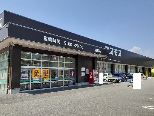 近くのコスモス高千穂神殿町店まで300m（徒歩4分）