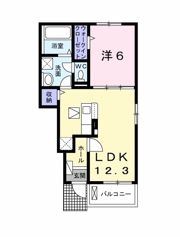 ヴィラヴェント・Siの間取り画像