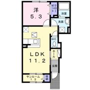 エル．UKの間取り画像