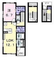 アヴニールの間取り画像