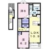 ラフレSKY（スカイ）の間取り画像