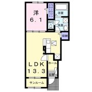 コンフォールの間取り画像