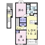 パークサイドベル Ⅱの間取り画像