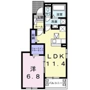 パークサイドベル Ⅲの間取り画像