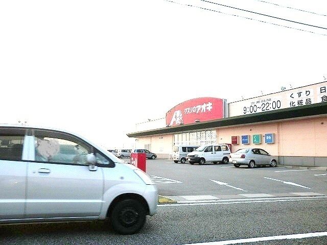 近くのクスリのアオキ高松店まで350m（徒歩5分）