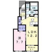 ファルファーラ Ⅱの間取り画像