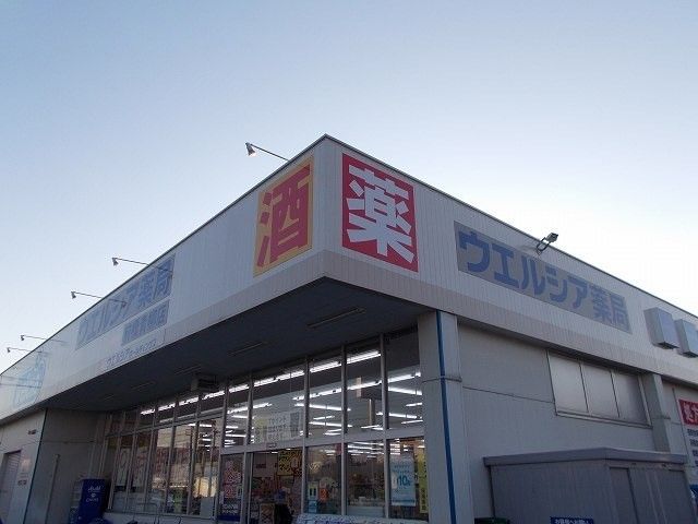 近くのウエルシア前橋青柳店まで750m（徒歩10分）