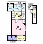 レジデンスまひるの間取り画像