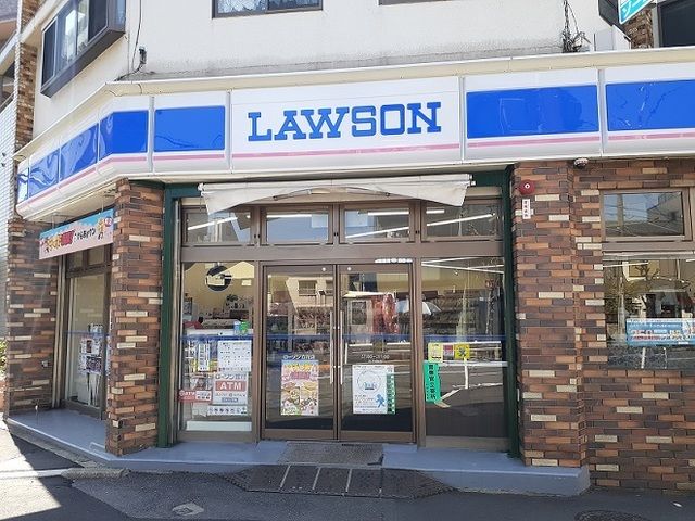 近くのローソン立花店まで414m（徒歩6分）