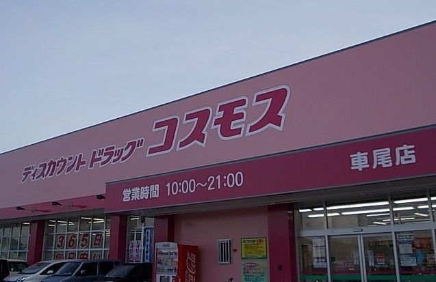 近くのコスモス車尾店まで1,300m（徒歩17分）