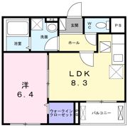 ユニクビルゴの間取り画像