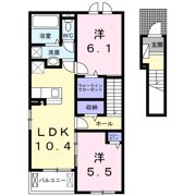 カーサアリビオの間取り画像
