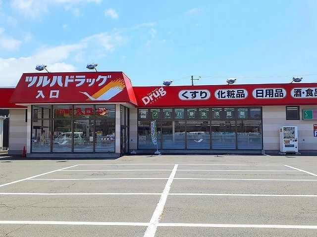 近くのツルハドラッグ秋田将軍野店まで393m（徒歩5分）