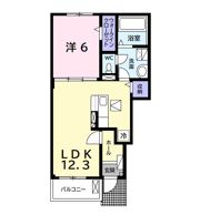タートルヒルズ6thの間取り画像