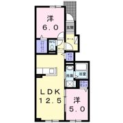 グランベル Ⅲの間取り画像