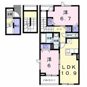 シーパレス弐番館の間取り画像