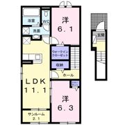 セレンディピティの間取り画像