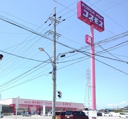 近くのドラッグストアまで750m（徒歩10分）