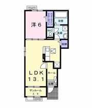ラフレシールの間取り画像