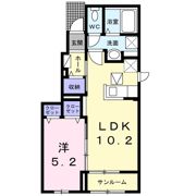 ソルフィオーレ Ⅰの間取り画像