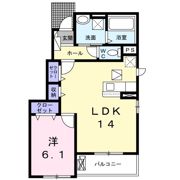 ヴィオラ田村の間取り画像
