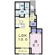 アルデバランK＆Hの間取り画像