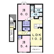 カルム敷島の間取り画像