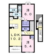 カルム敷島の間取り画像