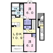 カルム敷島の間取り画像