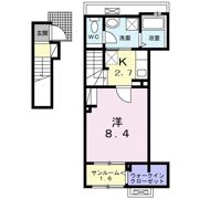 アビーダ豊川諏訪の間取り画像