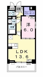 アリビオⅠの間取り画像
