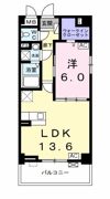 アリビオⅠの間取り画像