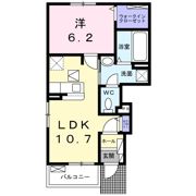 ラヴィエールⅡ Bの間取り画像