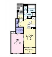 パピィ エースリーの間取り画像