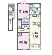 ラヴィベールアイ Ⅱの間取り画像