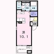 メルヴェーユ チーヨの間取り画像