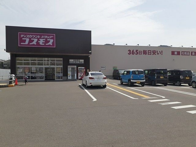近くのドラッグストアコスモス多良見店まで1,293m（徒歩17分）