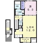 セレーノ佐久の間取り画像