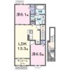 ハピネスの間取り画像