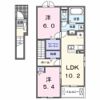 クラール野市Aの間取り画像