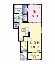 プロスペリタ河渡長良川 Sの間取り画像