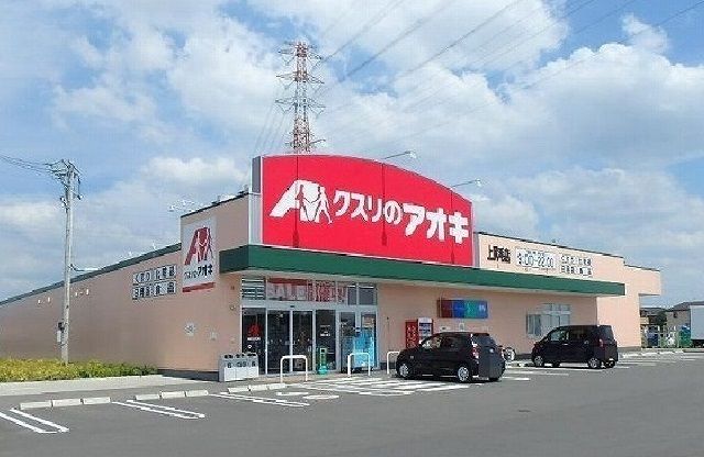 近くのクスリのアオキ上尻毛店まで190m（徒歩3分）