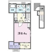 ウエスト ヒルの間取り画像