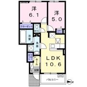 クレイン ボッシェの間取り画像