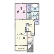 アミアの間取り画像
