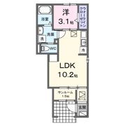 サンコートの間取り画像