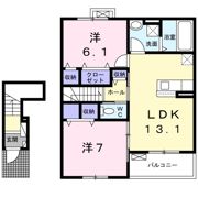 アンジュの間取り画像