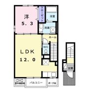スール ソレイユ ココル Ⅱの間取り画像