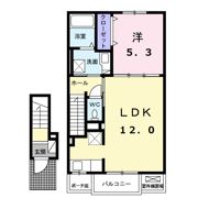 スール ソレイユ ココル Ⅱの間取り画像