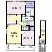 ミモザの間取り画像